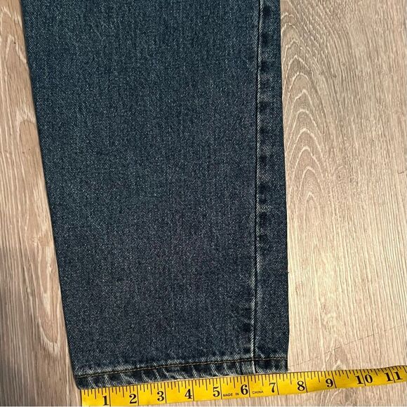 Levi's 550 Vintage 80s Orange Tag USA Relaxed Fit Blue Straight Jean Classic 33 - Picture 15 of 15